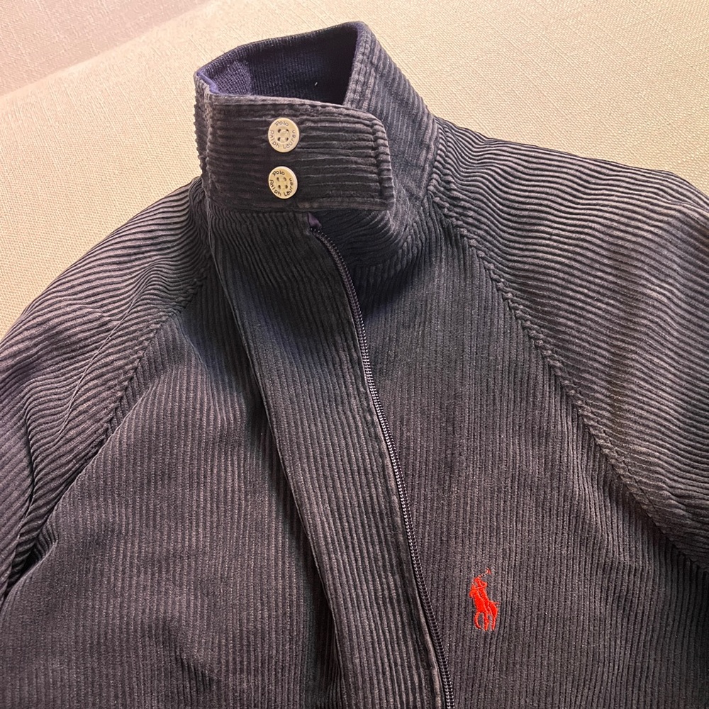 Vintage navy corduroy polo Ralph Lauren jacket